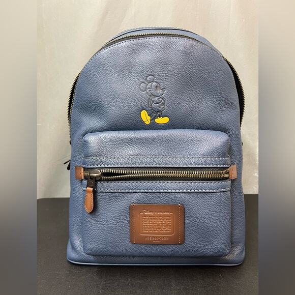 NWT Mislabeled Disney X Coach Academy Backpack With Mickey - Picture 1 of 11